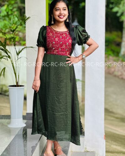 Hand work kurthi
