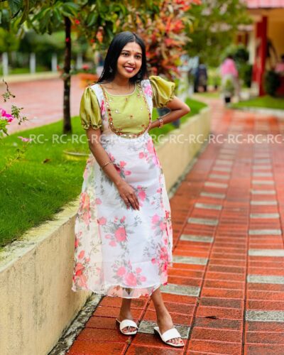 ORGANZA KURTHI